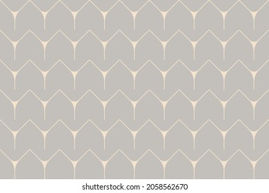 Simple geometric abstract vector pattern with simple shapes and monochrome colors. Geometric graphics composition, best use in web design, business card, invitation, poster, textile print, background.