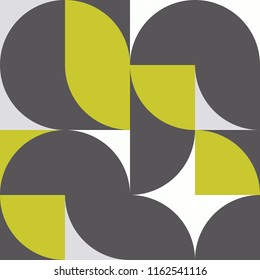 Simple geometric artwork with editable bold blocks. Scandinavian style. Universal abstract seamless pattern for wallpaper, web or prints cover, textile, ceramic tile etc.
