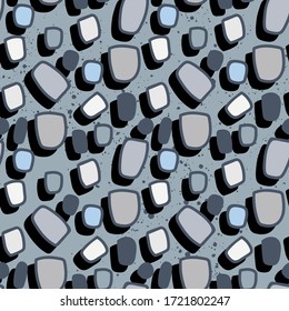Simple geometric backdrop with seamless pattern.