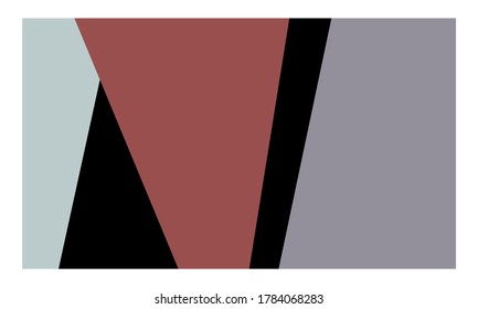fondo geométrico simple. Negro, rojo, gris