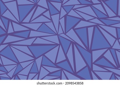 Simple geometric background with irregular purple triangle pattern