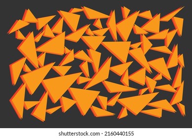 Simple geometric background with irregular triangle pattern