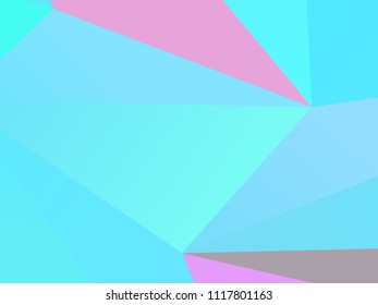 Simple geometric background. Minimal design. Abstract the combination of colored paper. Triangles, shapes of different scale and shape. Vector illustration. The trend of flat, minimalist style.