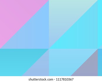 Simple geometric background. Minimal design. Abstract the combination of colored paper. Triangles, shapes of different scale and shape. Vector illustration. The trend of flat, minimalist style.