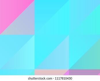 Simple geometric background. Minimal design. Abstract the combination of colored paper. Triangles, shapes of different scale and shape. Vector illustration. The trend of flat, minimalist style.