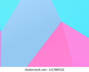 Simple geometric background. Minimal design. Abstract the combination of colored paper. Triangles, shapes of different scale and shape. Vector illustration. The trend of flat, minimalist style.