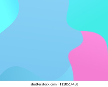 Simple geometric background. Minimal design. Abstract the combination of colored paper. Triangles, shapes of different scale and shape. Vector illustration. The trend of flat, minimalist style.