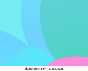 Simple geometric background. Minimal design. Abstract the combination of colored paper. Abstract shapes of different scale and shape. Vector illustration. The trend of flat, minimalist style.