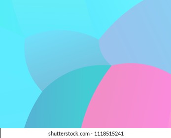 Simple geometric background. Minimal design. Abstract the combination of colored paper. Triangles, shapes of different scale and shape. Vector illustration. The trend of flat, minimalist style.