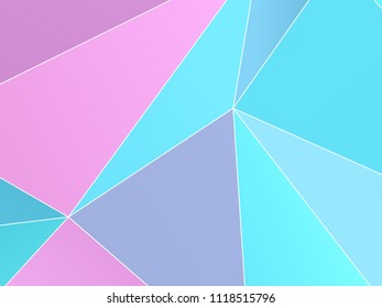 Simple geometric background. Minimal design. Abstract the combination of colored paper. Triangles, shapes of different scale and shape. Vector illustration. The trend of flat, minimalist style.