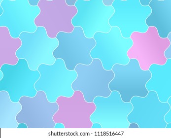 Simple geometric background. Minimal design. Abstract the combination of colored paper. Abstract, shapes of different scale and shape. Vector illustration. The trend of flat, minimalist style.