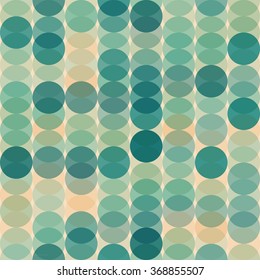 Simple geometric background. Geometric seamless pattern of diamonds and rounds. Abstract colorful illustration with vibrant colors. Suitable for animation, printing, fabrics, textiles, and web