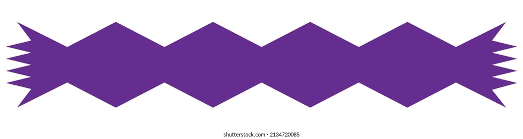 Banner geométrico simple, imagen de clip vectorial de cinta