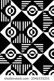  Simple geometric bauhaus inspired elements Minimal modern abstract shapes