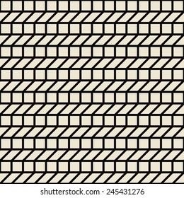 simple geometric black and white pattern. can by tiled seamlessly.