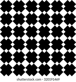 simple geometric chess abstract pattern, vector illustration