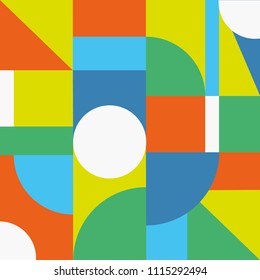 Simple geometric cored design. EPS 10.
