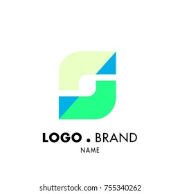 Simple Geometric Corporate Logo Design