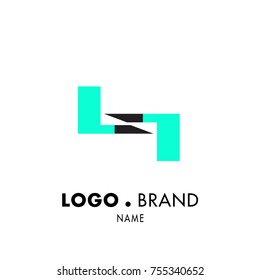 Simple Geometric Corporate Logo Design