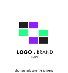 Simple Geometric Corporate Logo Design