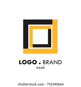 Simple Geometric Corporate Logo Design
