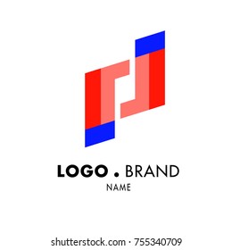 Simple Geometric Corporate Logo Design