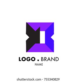 Simple Geometric Corporate Logo Design