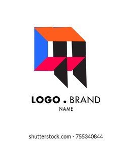 Simple Geometric Corporate Logo Design