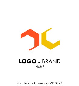 Simple Geometric Corporate Logo Design