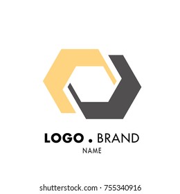 Simple Geometric Corporate Logo Design