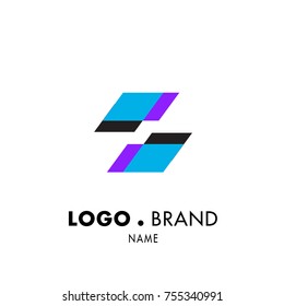 Simple Geometric Corporate Logo Design