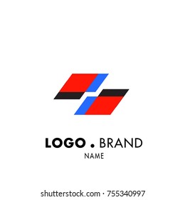 Simple Geometric Corporate Logo Design