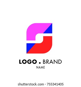 Simple Geometric Corporate Logo Design