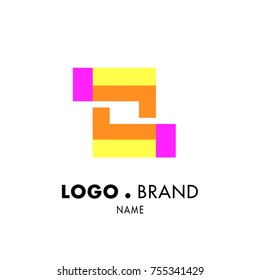 Simple Geometric Corporate Logo Design