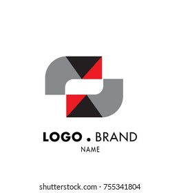 Simple Geometric Corporate Logo Design