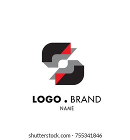 Simple Geometric Corporate Logo Design