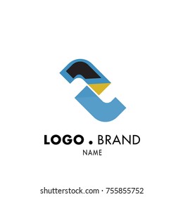 Simple Geometric Corporate Logo Design