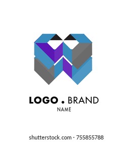 Simple Geometric Corporate Logo Design