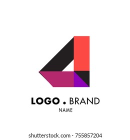 Simple Geometric Corporate Logo Design