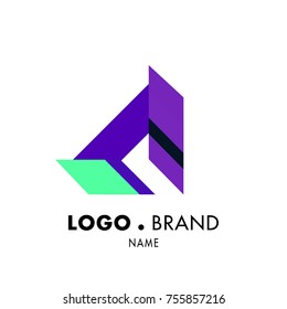 Simple Geometric Corporate Logo Design