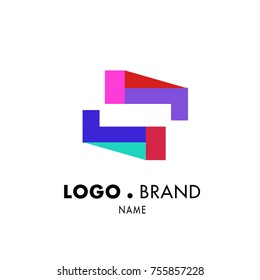 Simple Geometric Corporate Logo Design