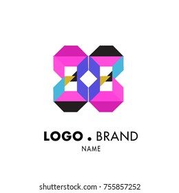 Simple Geometric Corporate Logo Design