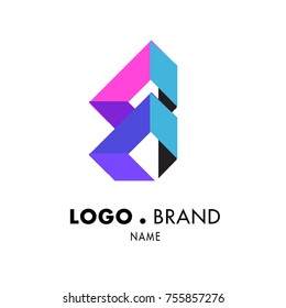 Simple Geometric Corporate Logo Design