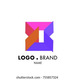 Simple Geometric Corporate Logo Design