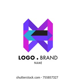 Simple Geometric Corporate Logo Design