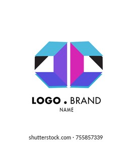 Simple Geometric Corporate Logo Design