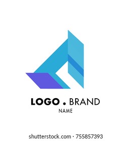Simple Geometric Corporate Logo Design