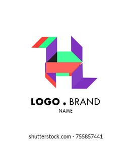 Simple Geometric Corporate Logo Design