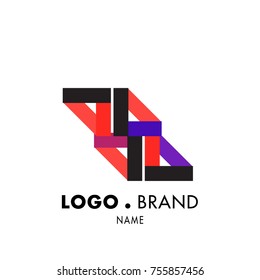 Simple Geometric Corporate Logo Design