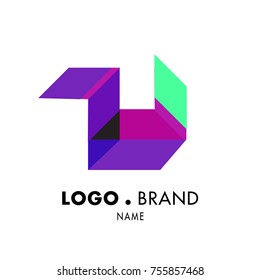 Simple Geometric Corporate Logo Design